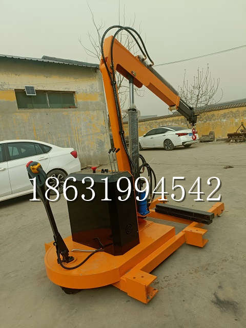 侯马市自卸车厢随车吊 自制轮式四不像起重机 四驱平板吊 5吨 贵盛